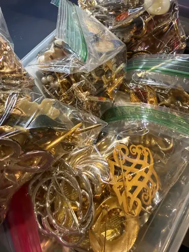 Auction Lots And Earrings 