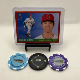 Shohei Ohtani 2020 Topps Archives Red #/75 Los Angeles Angels
