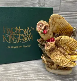 Harmony Kingdom Tender is the Night Box Figurine 1999 Romance Annual 5”