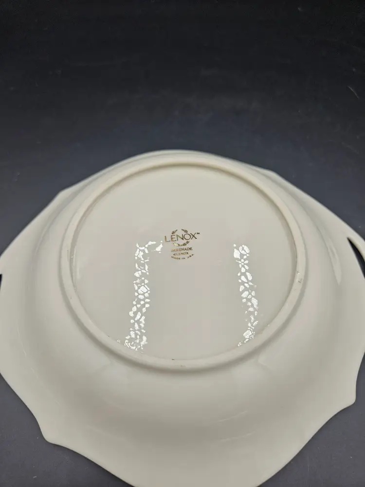 Lenox Serenade Bird Handled Dish