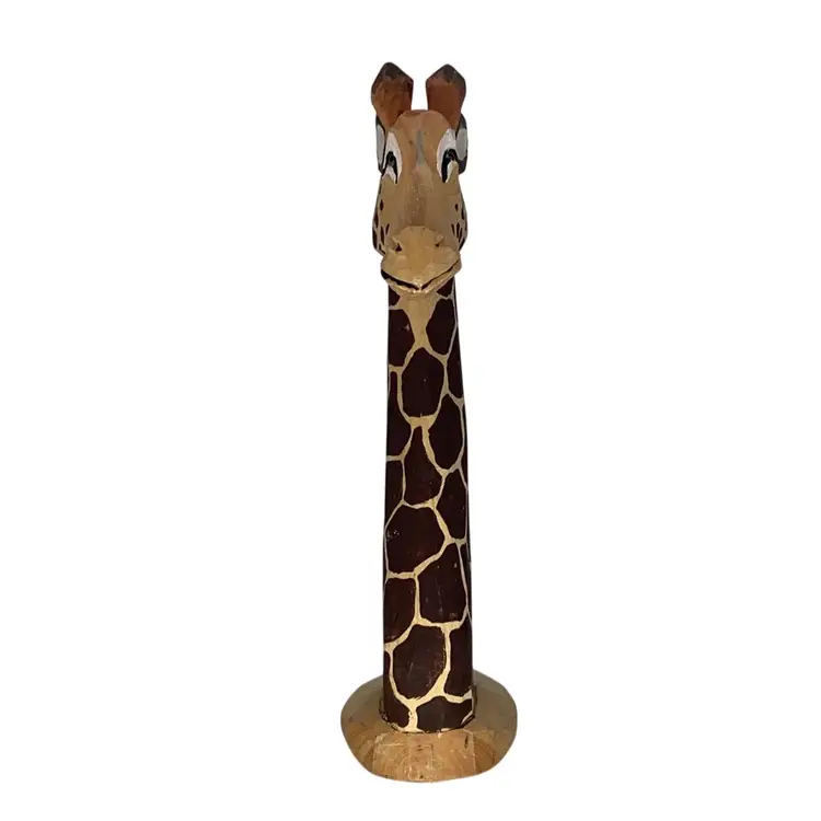 Peepers Wooden Giraffe Eye Glasses Holder