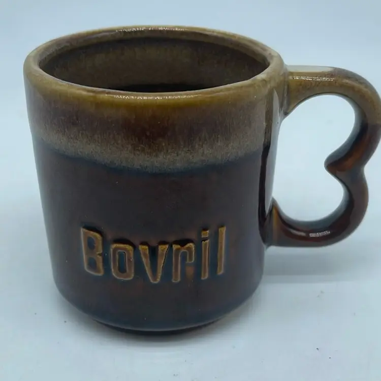 #1063 Vintage Bovril branded ceramic mug, made in Taiwan.