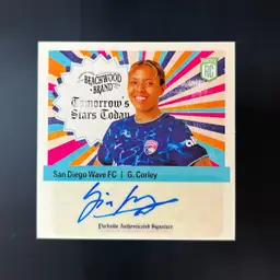 Gia Corley 2025 Parkside Beachwood Brand Signature Series /25 Soccer Card