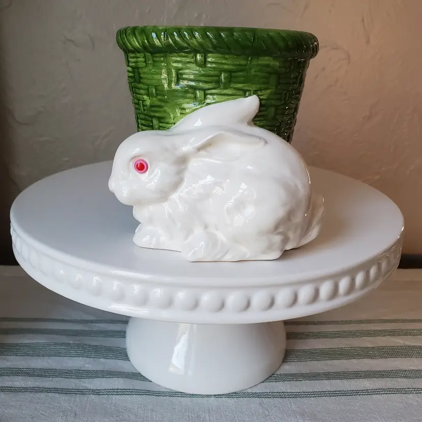 Rabbit Planter Enesco 1979
