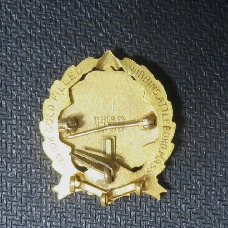 Vintage Presbyterian Sunday School Pin 2nd Year