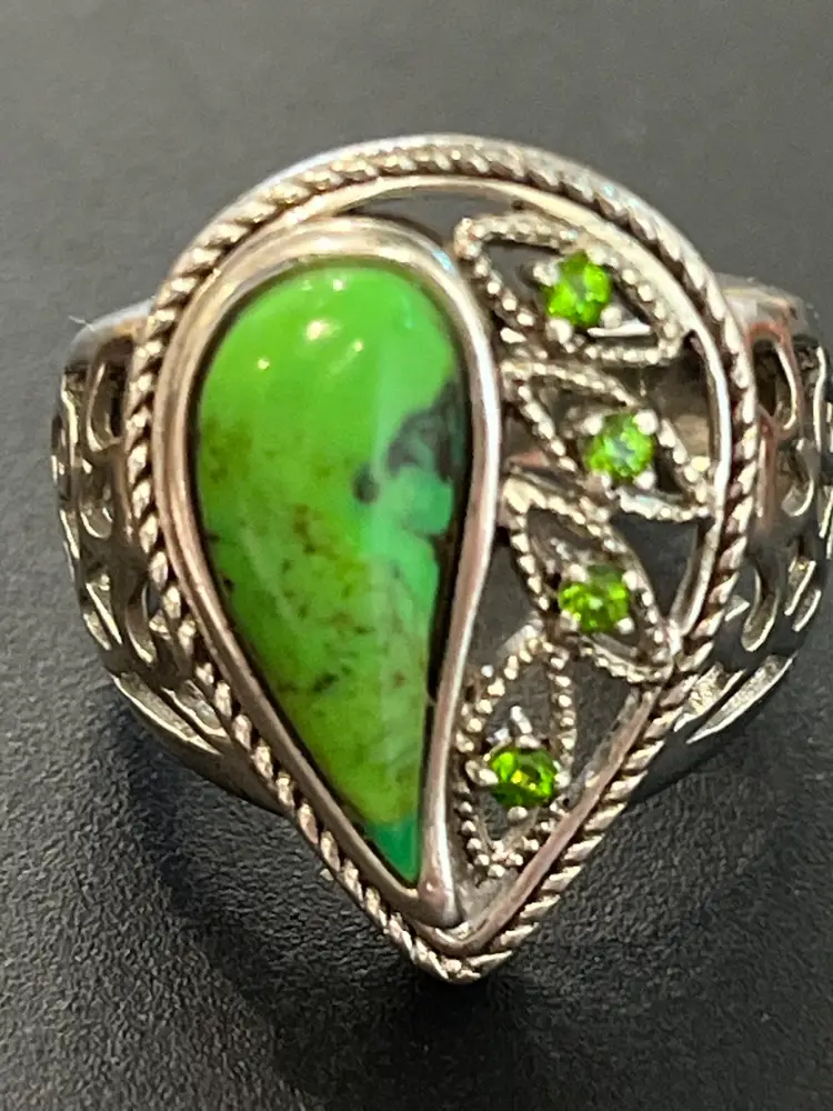 Sterling Silver Ring 5.75 , 6.61g Show Price Only