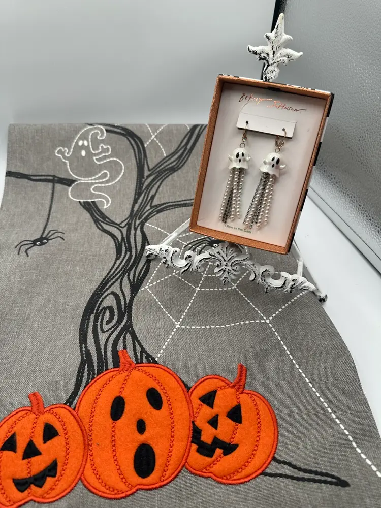 Betsey Johnson Ghost Earrings
