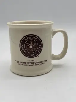 Vintage Starbucks “The First Starbucks Store” Coffee Mug