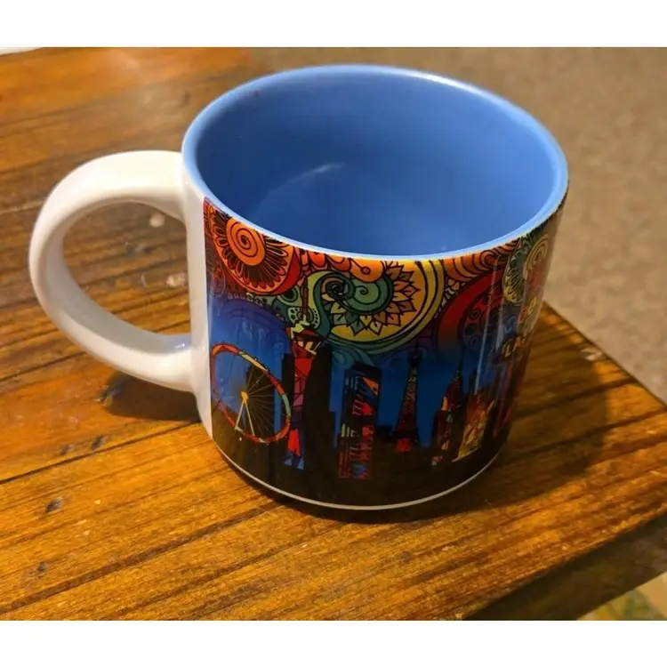 Las Vegas Colorful Coffee Mug