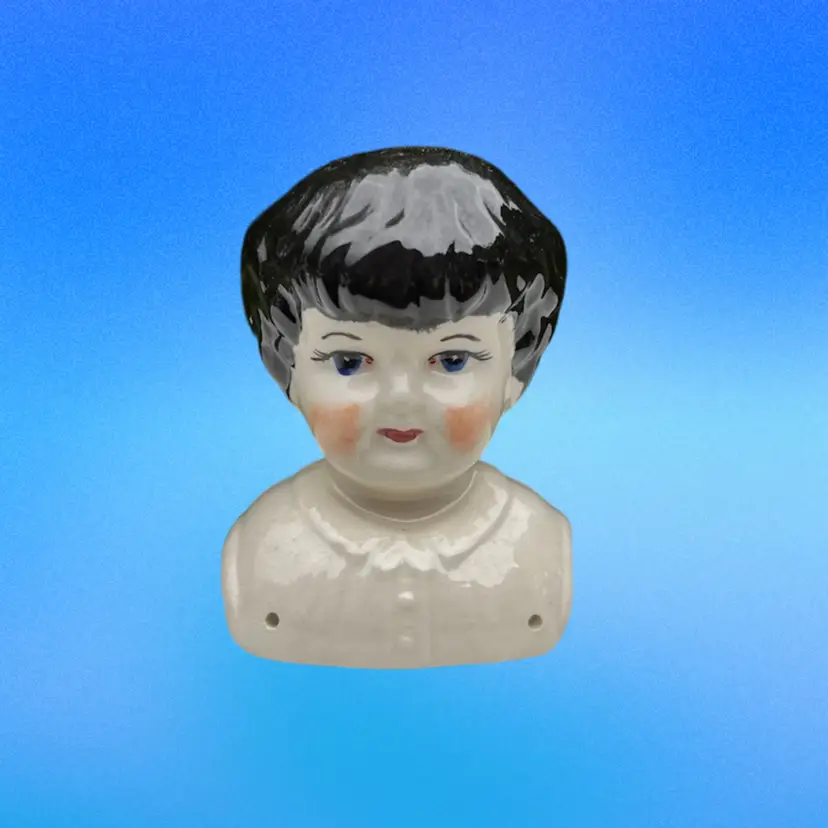 “Elsie” Vintage Ceramic Doll Head