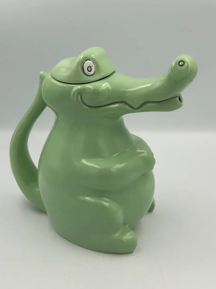 Rare Vintage 1970S Carlton Ware crocodile/alligator teapot England