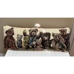 Vintage Bear Pillow