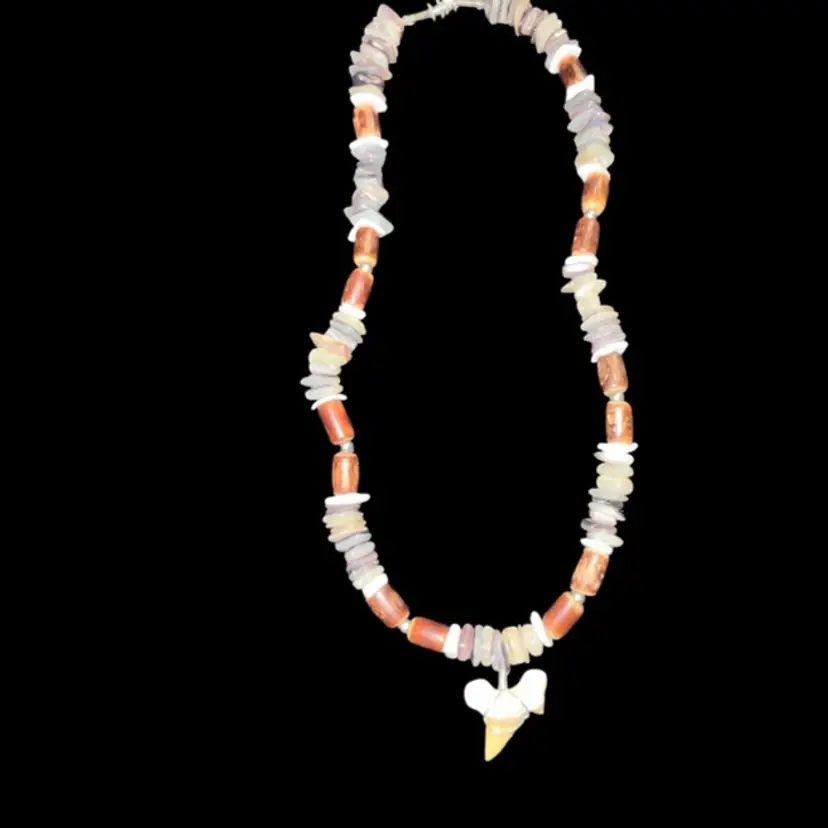 SALE! 25% Off! Necklace With Shark Tooth