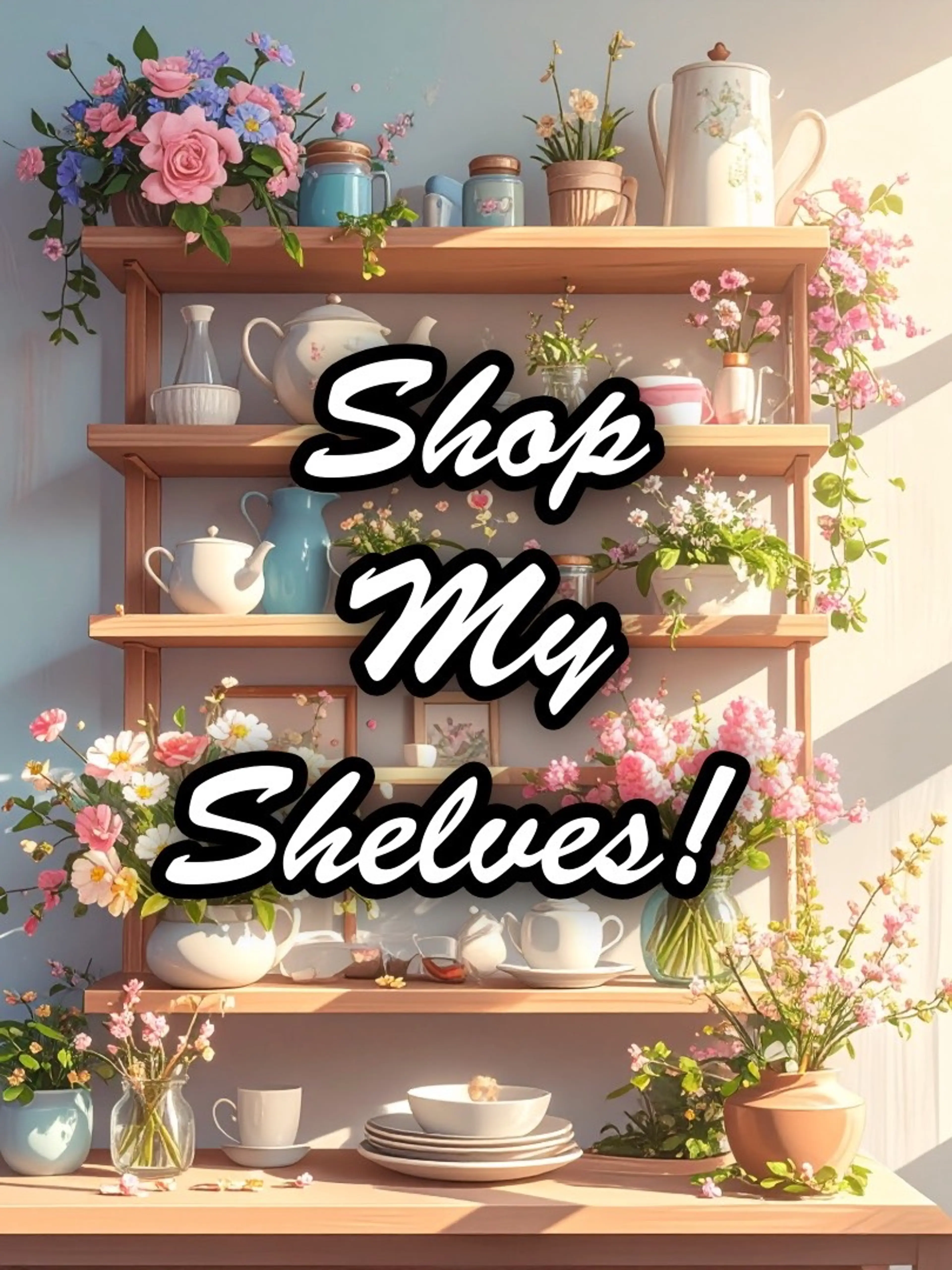 POP UP! Shop My Shelves! 