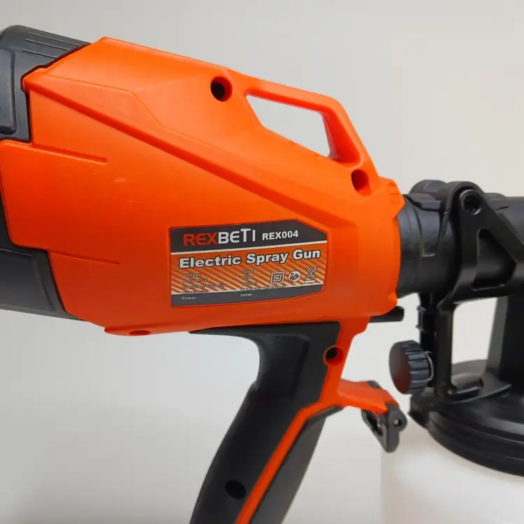 REXBETI Rex004 Paint Sprayer - 500W - 3 Spray Patterns -Electric Spray Gun