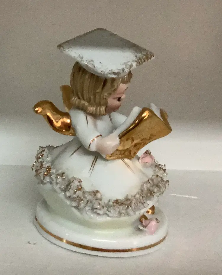 Lefton Angel Betty Co-Ed Porcelain 1960s vintage