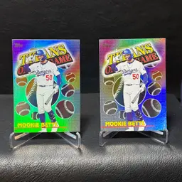 MOOKIE BETTS X2 2026 TOPPS #TOG-8 TITANS OF THE GAME FOIL INSERT DODGERS CARD