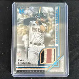 2022 Topps Museum Collection Meaningful Materials Evan Longoria 1/20