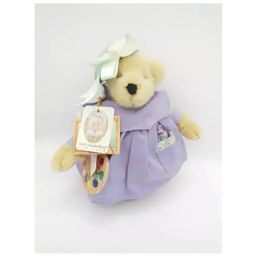MUFFY VANDERBEAR PLUSH, Muffy Fan Club GIBEARNY Artist 1989, Vintage