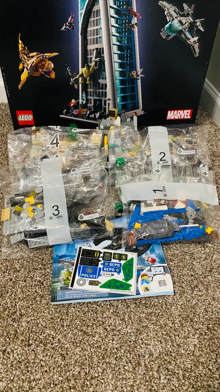 LEGO 76120 Batman Batwing & The Riddle Heist RETIRED See Description