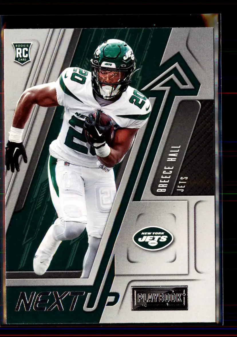 Breece Hall 2022 Panini Playbook Next Up #NU-14 - New York Jets - (2-20)