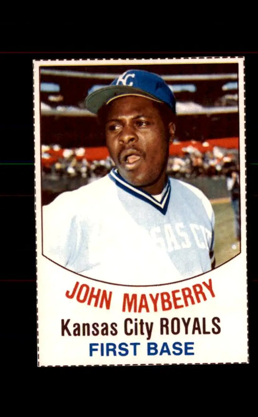 1977 Hostess #56 John Mayberry - (pk1) - Kansas City Royals