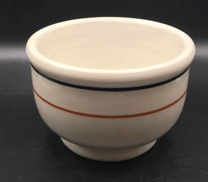 Vintage TEPCO China Restaurant Ware Solid White Chili Bowl 4.75” MCM Diner USA