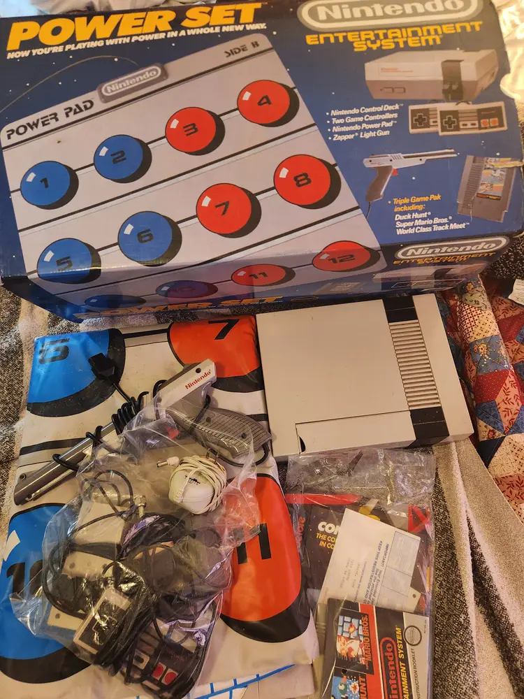 Nintendo Entertainment System with Power Pad