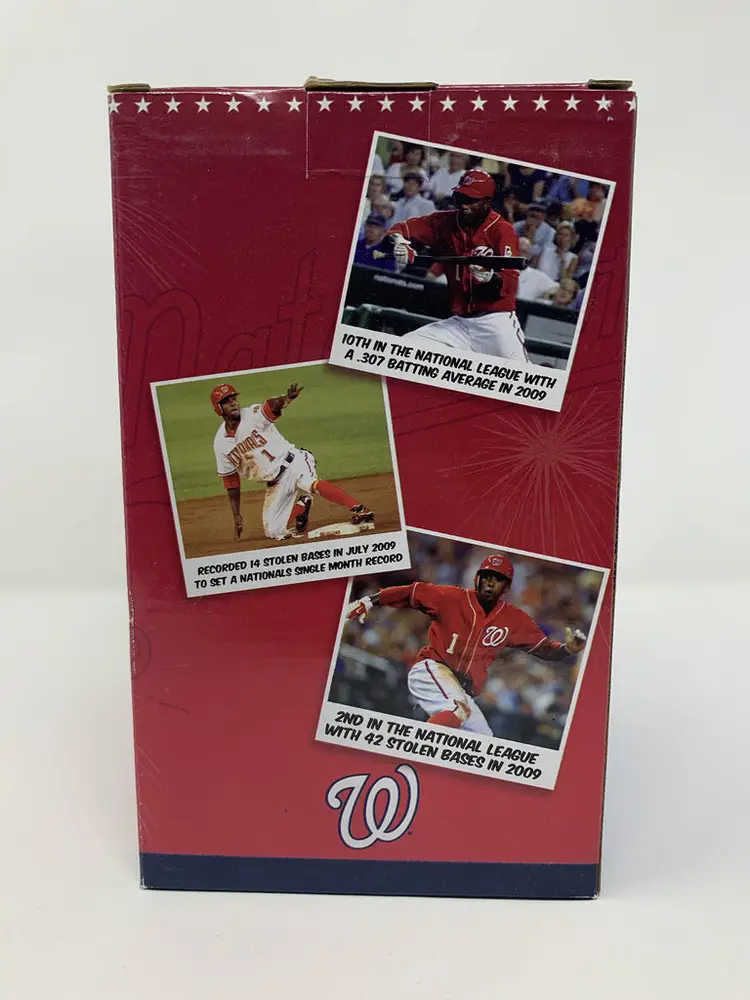 Nyjer Morgan Washington Nationals Collectible Bobblehead (New/2010)