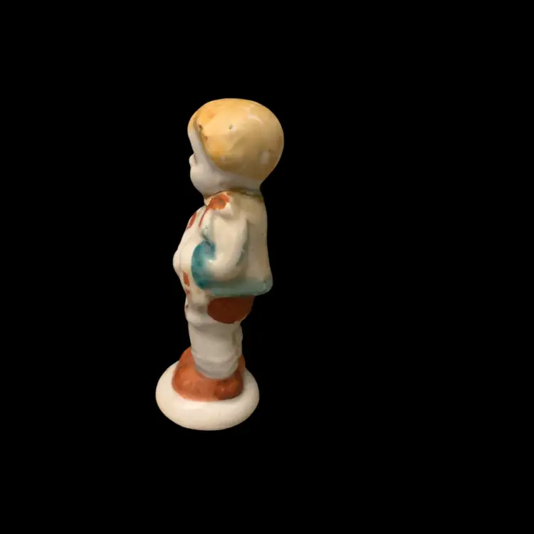 Boy With Toy Horse Figure 1 X 1 X 3 Inches