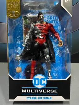 Mcfarlane Dc Multiverse - Cyborg Superman (Gold Label) NIB