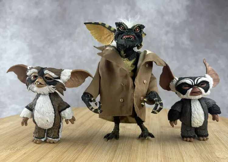 2011 Neca Reel Toys Gremlins Series 1 Lot Ultimate Stripe, George Mogwai, Lenny