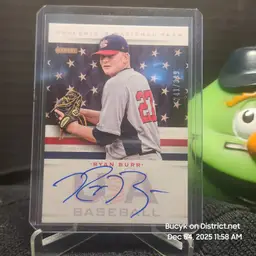 2013 Team USA Auto - Ryan Burr Toronto Blue Jays 241/399