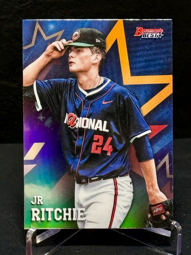 JR Ritchie 2025 Bowman's Best #FC-9 Prospect All-Star Future Game Atlanta Braves