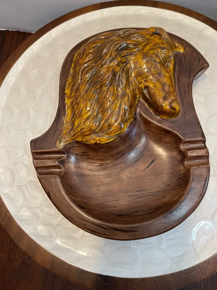 Collie Dog Ashtray