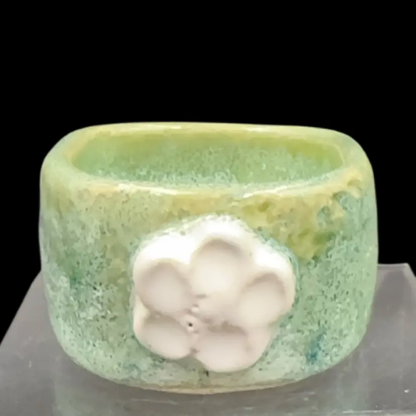 Art  Studio Handmade Pottery Trinket Dish Made By Traci Brown Adorable Little Dish