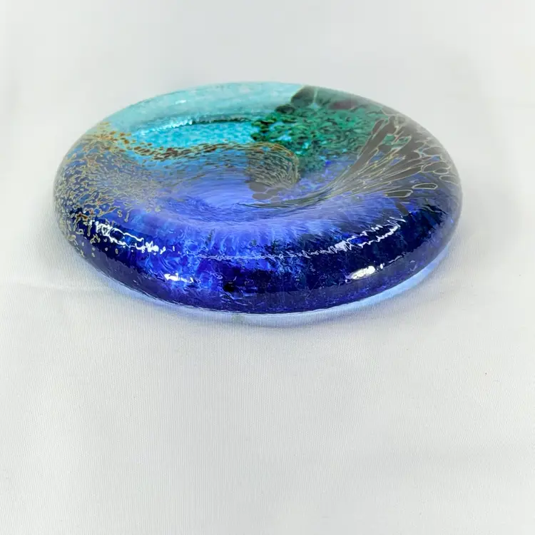 Art Glass Trinket Dish