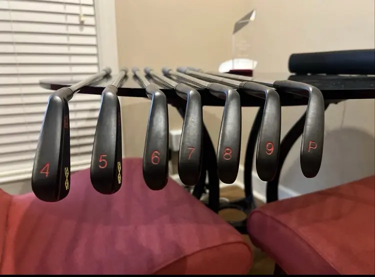 Custom Black Finish Snake Eyes 600B Forged Blades + GW & LW