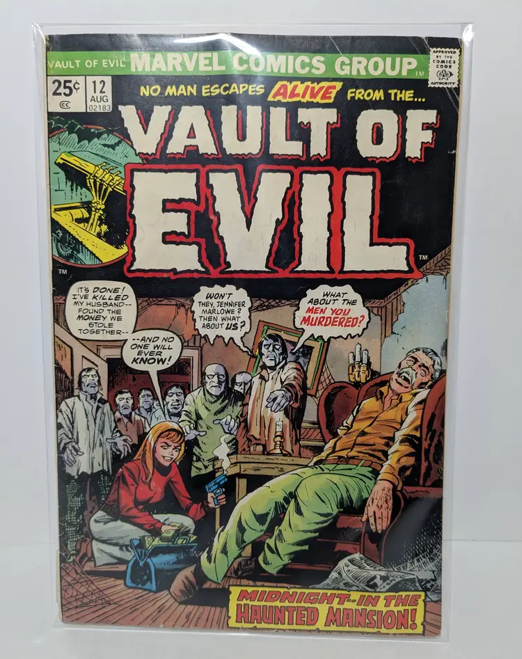 Vault of Evil #12 - Marvel Comics Group (Aug 1974)