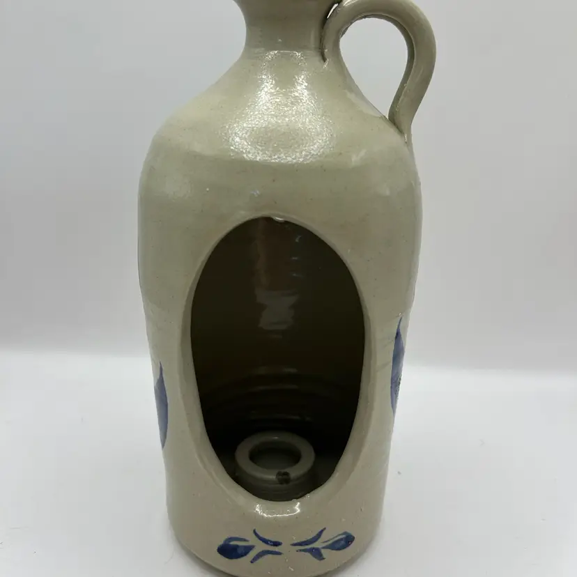 Williamsburg Pottery Candle Holder 9 Inches