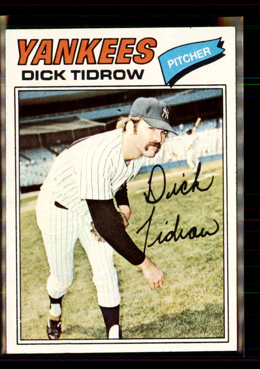 Dick Tidrow 1977 Topps #461 - (144) - New York Yankees