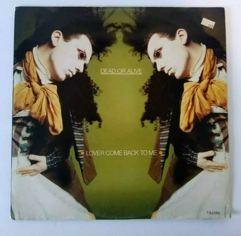Dead Or Alive Lover Come Back To Me 3 Track 12" EP Vinyl Record Synth-pop UK NM