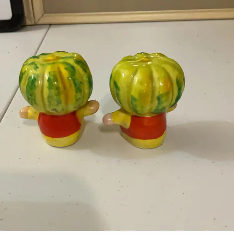 Anthropomorphic Melon Head S & P