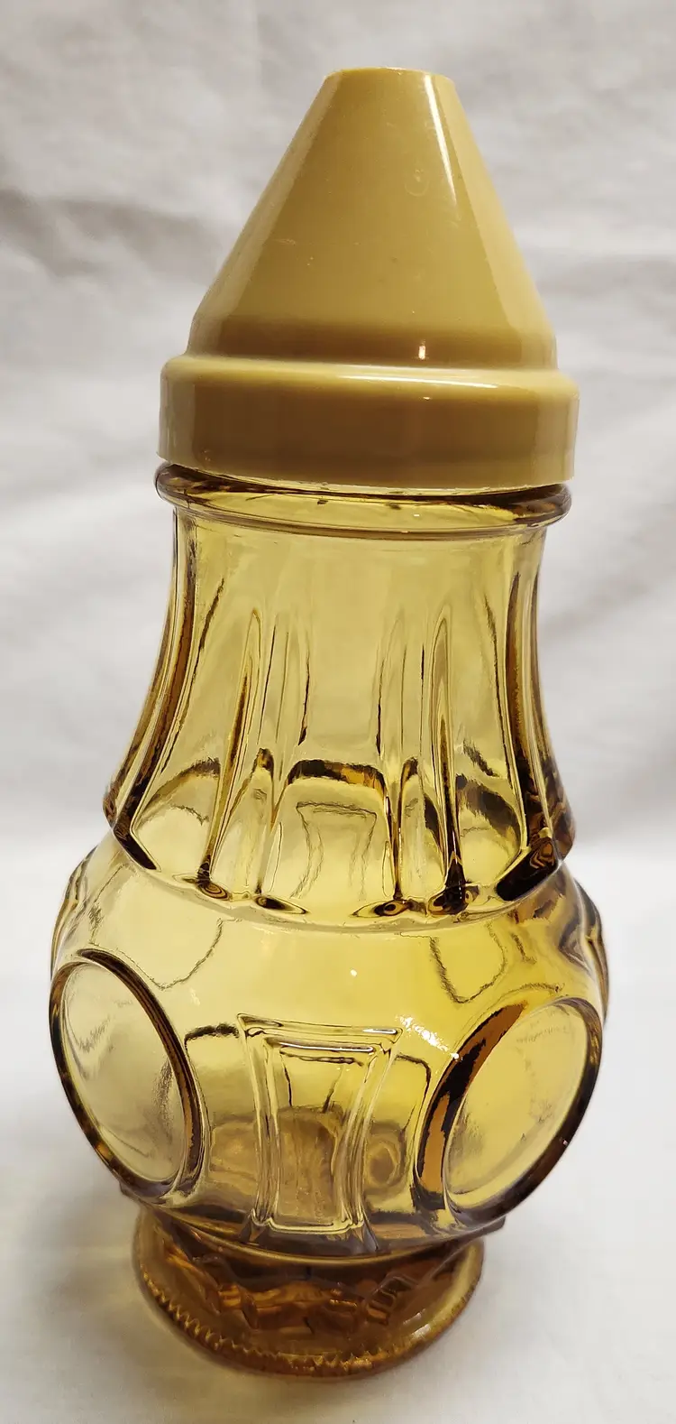 Wheaton Bullseye Glass Sugar Shaker