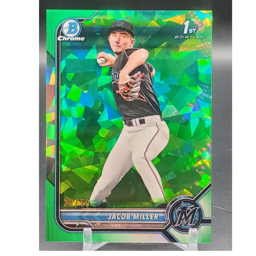 2022 Bowman Sapphire Jacob Miller /50