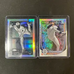 Tarik Skubal Negative And Mojo Refractor Lot