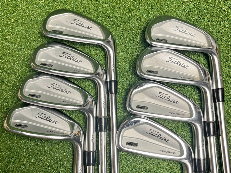 Titleist 718 CB Forged Ironst 3-PW - Project X 120g 6.0 Stiff - Very Good