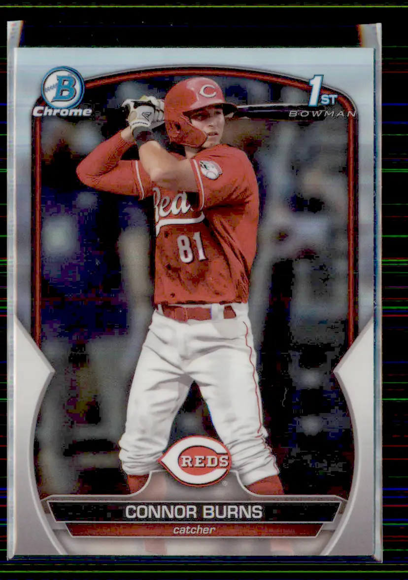 Connor Burns 2023 Bowman Draft #BDC-159 - Cincinnati Reds - (130-60)
