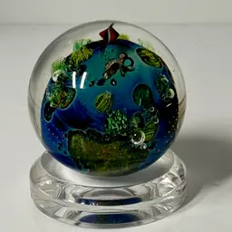 Josh Simpson “Possibly Inhabited Little Planet” With Stand 2000 1.75”