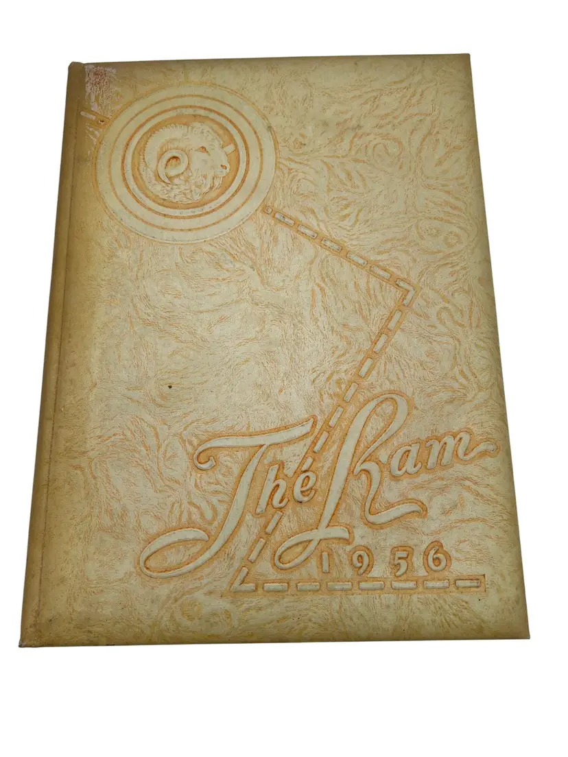 Vintage 1956 Ram Yearbook Madison High School Nashville Tennessee